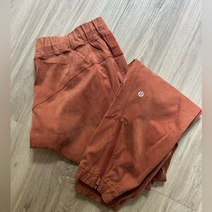 LULULEMON unique copper joggers